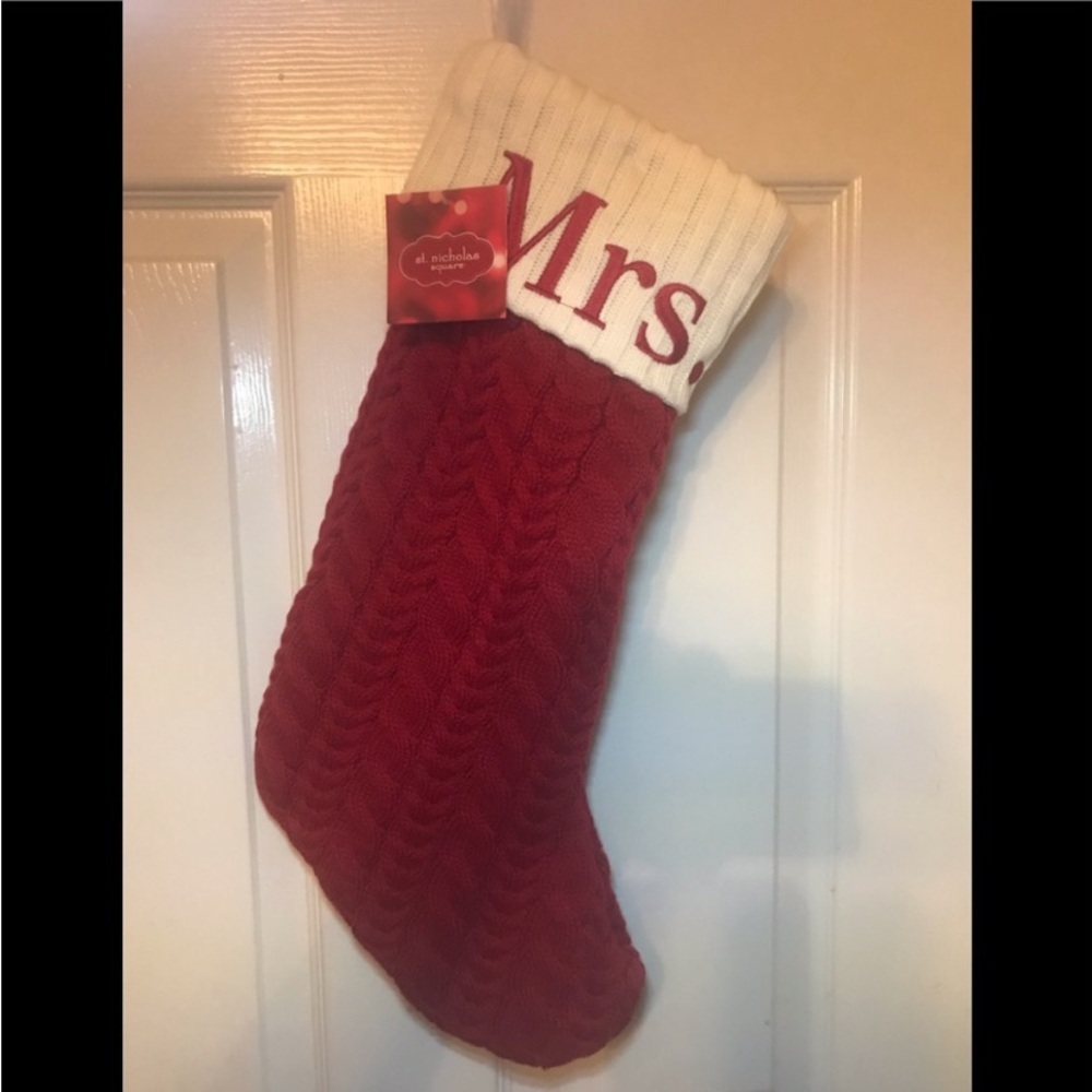 Mr. & Mrs. Christmas Stockings - Picture 9 of 9